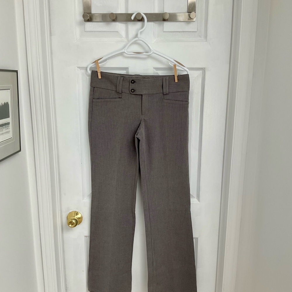 Light Gray Banana Republic Sloan Trouser